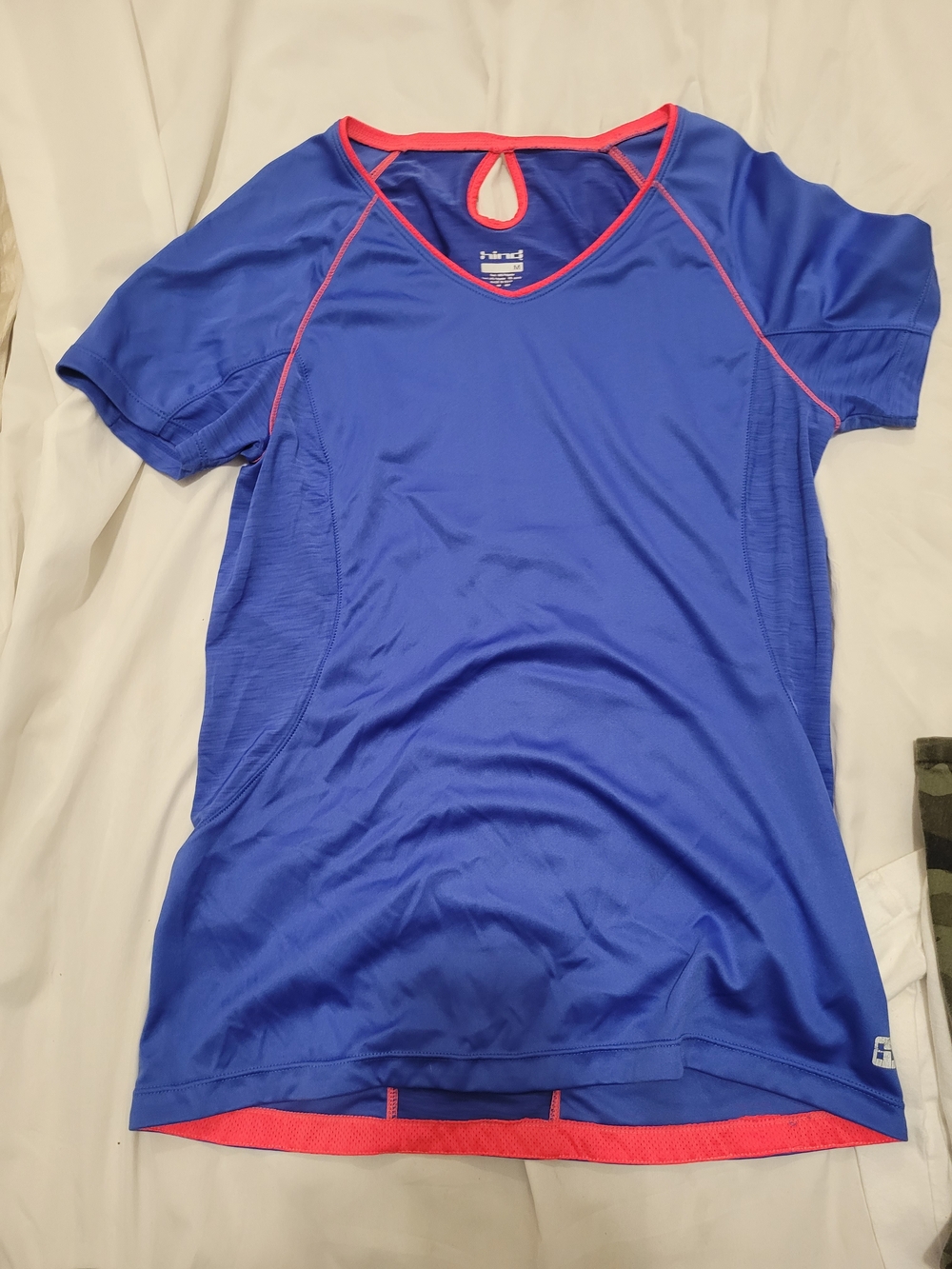 Hind Blue Swim Coverup with Pink Trim